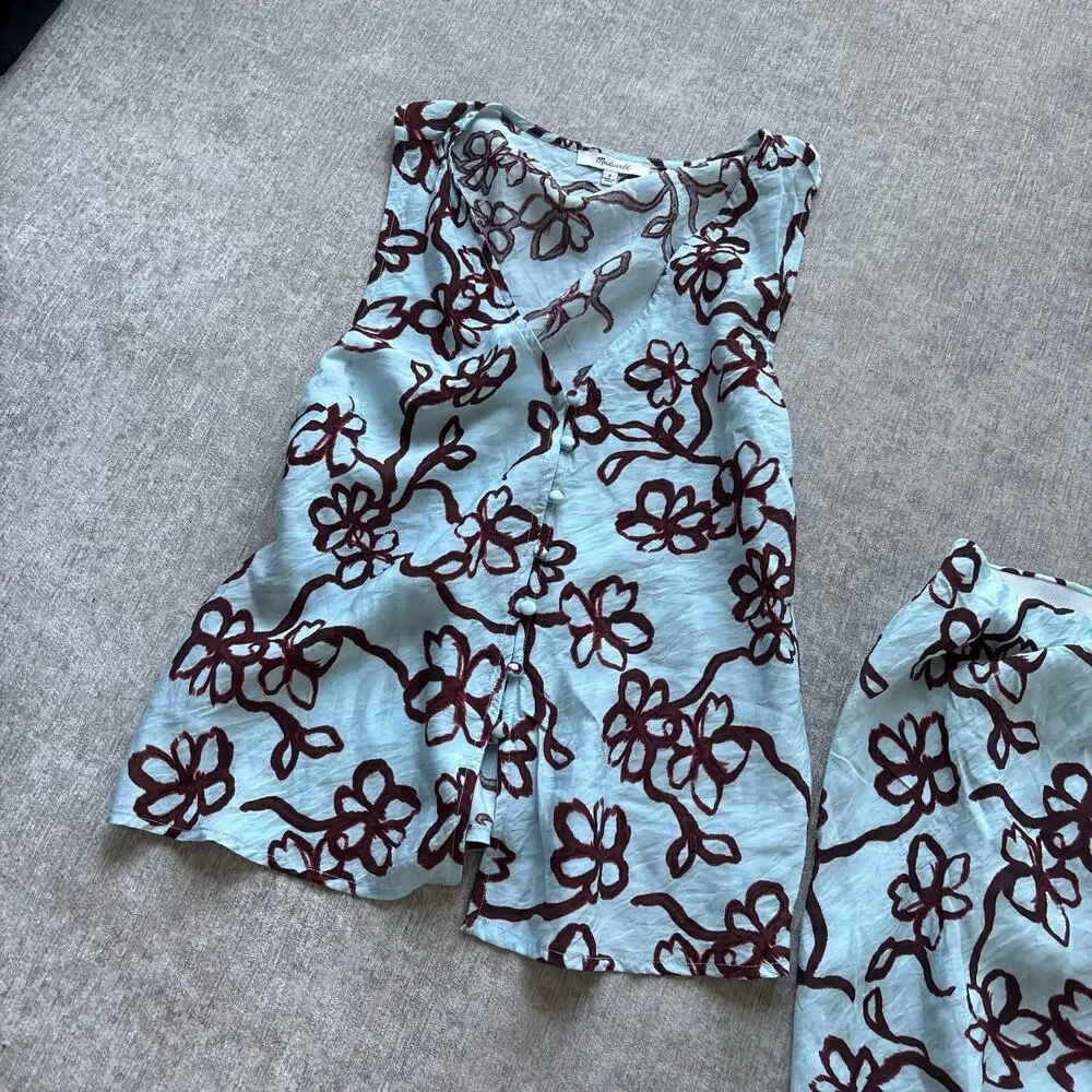 Madewell Matching Skirt Set